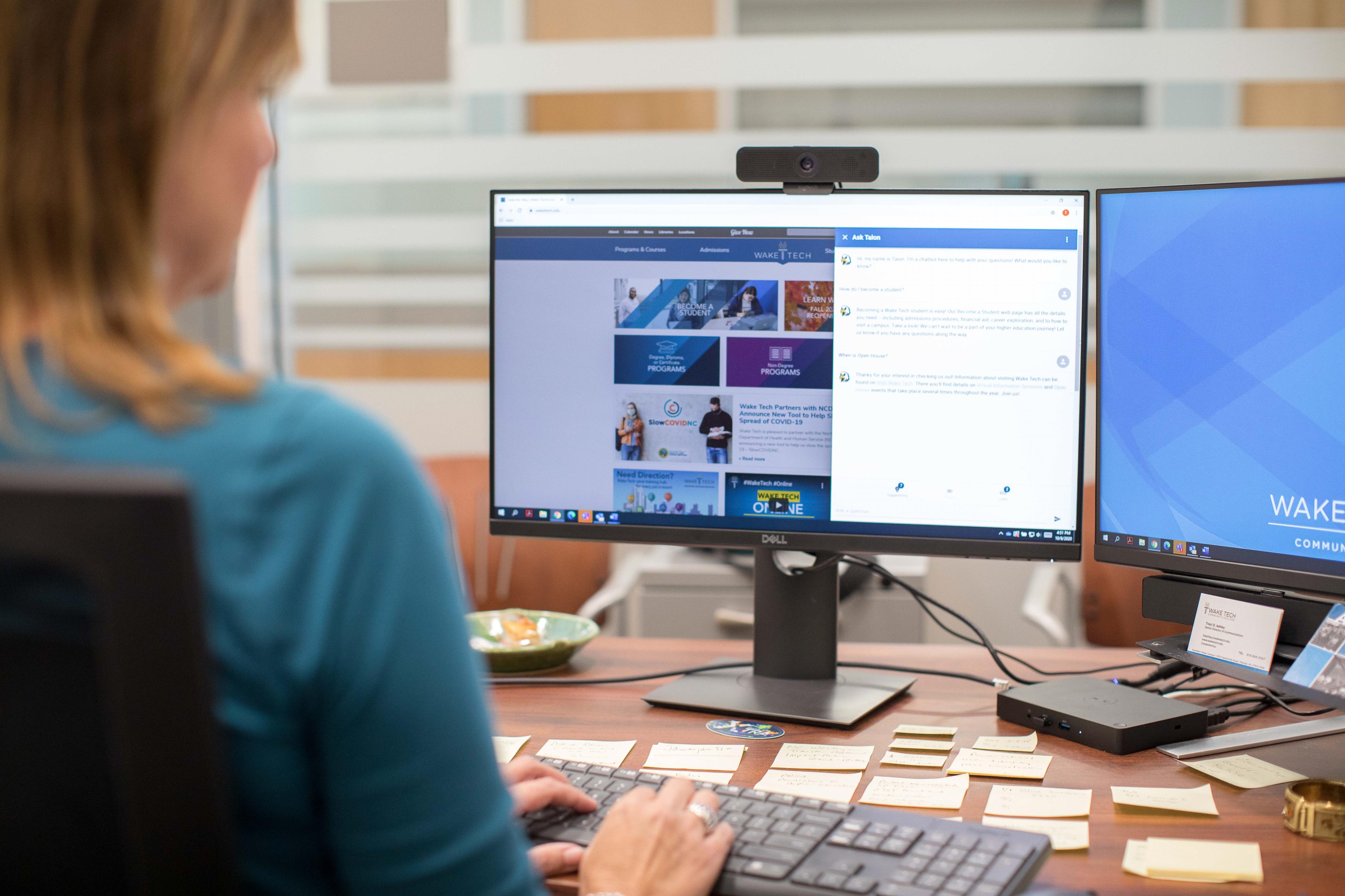  Wake Tech Launches New Website Chatbot