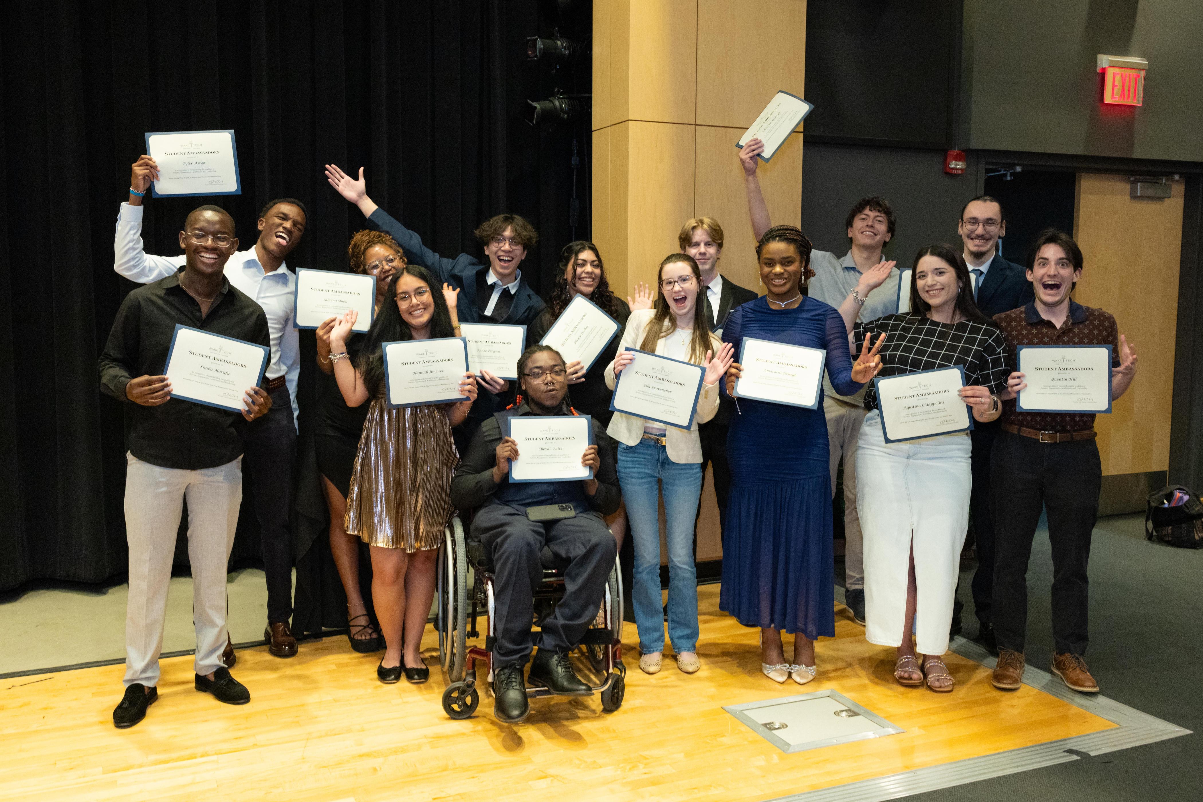 Students Honored for Leadership   