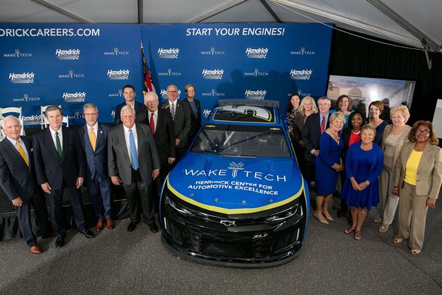 Hendrick Automotive Group Pledges $1 Million  as Construction Starts on Newest Wake Tech Facility