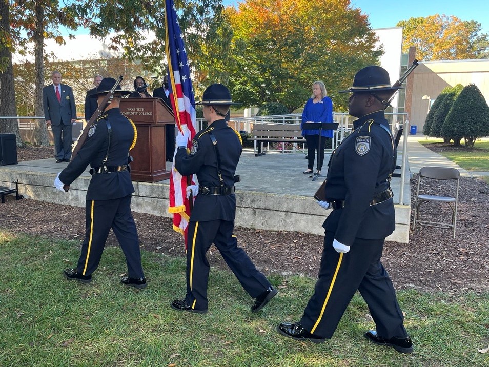 Wake Tech Hosts Veterans Day Observance