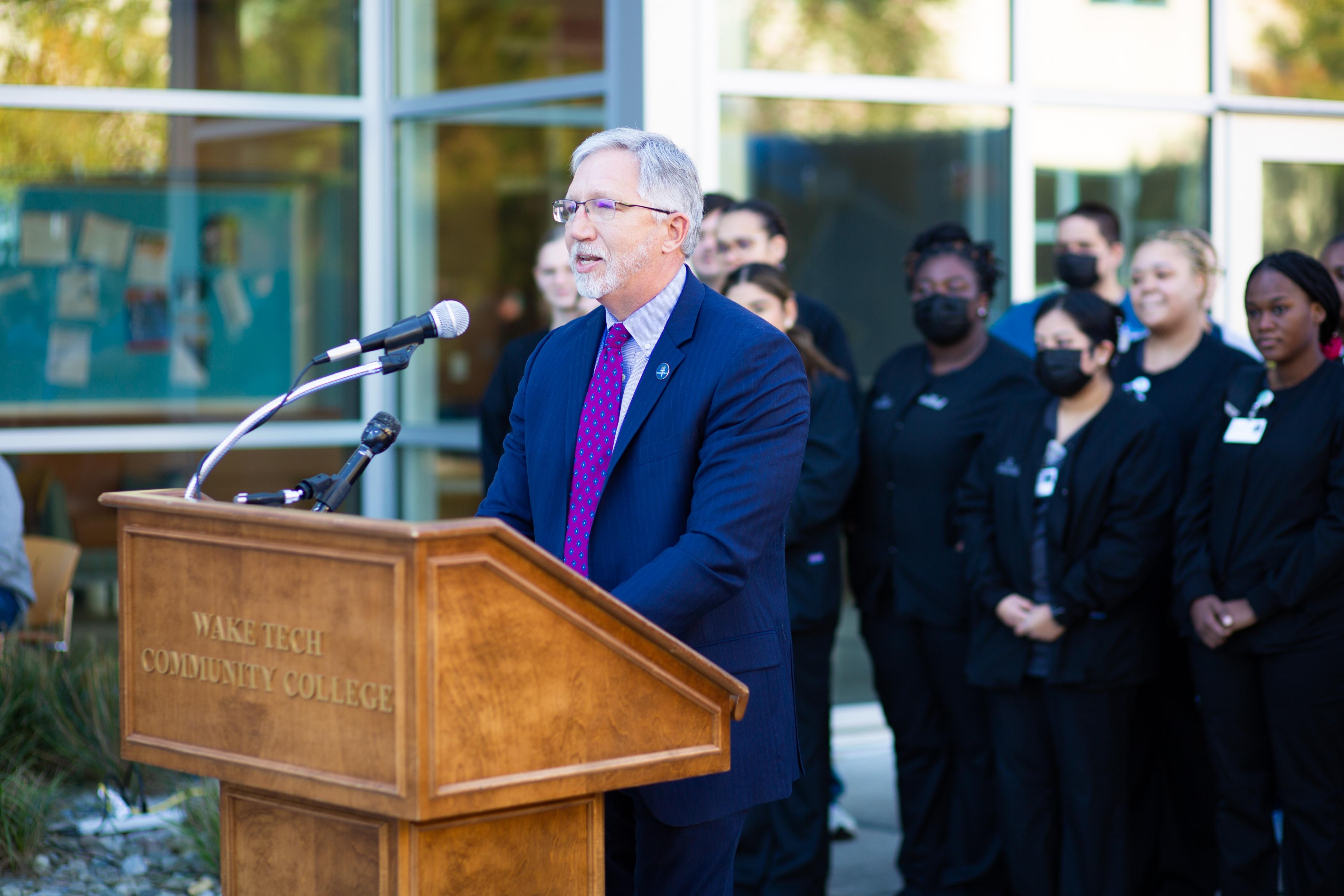 Dr. Scott Ralls, Wake Tech President 