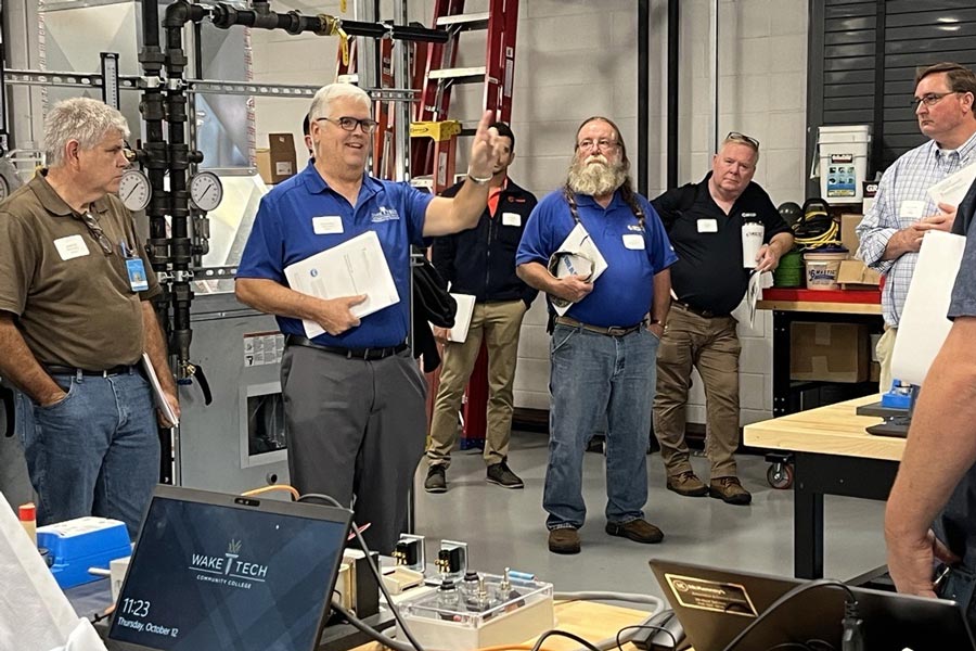 College Hosts Statewide Conference for HVAC Instructors 