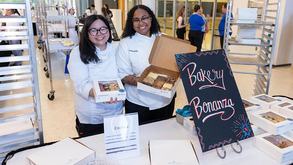 Future pastry chefs, cake designers and bakery managers show off their skills at Wake Tech's popular Bakers' Row event.