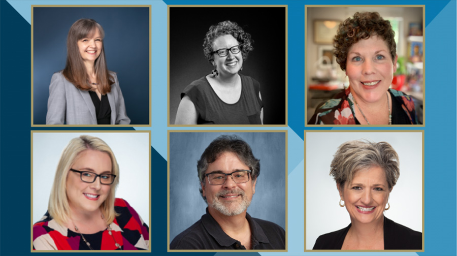 Six Instructors Honored with Exemplary Course Award 