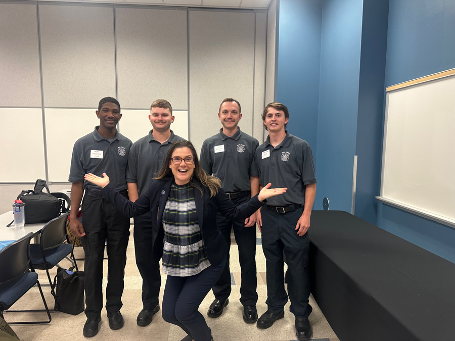 Fire Students Learn Skills to Success