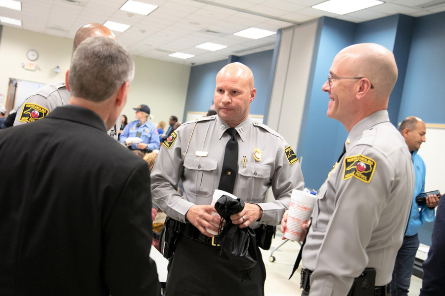 College Honors First Responders