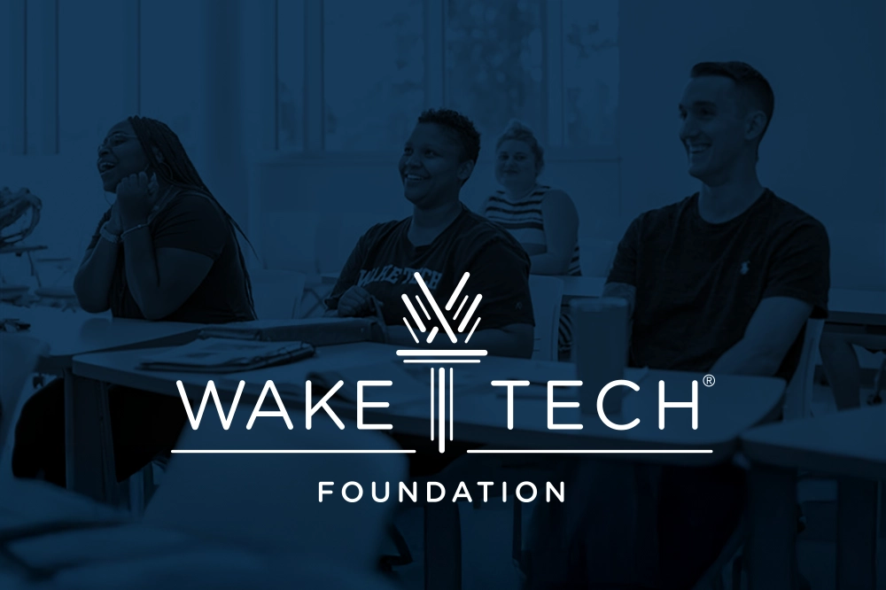 Wake Tech Foundation graphic