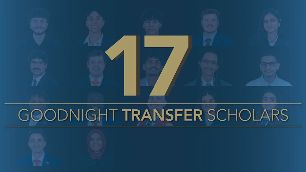 Image shows 17 Wake Tech students selected as recipients of Goodnight Transfer Scholarship at N.C. State