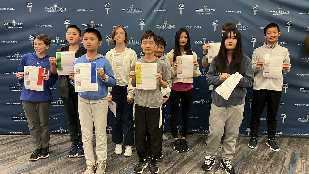 More than 200 of the area's brightest middle and high school students competed in the annual North Carolina Regional Math Contest.