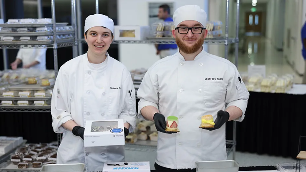Wake Tech Baking & Pastry Arts students showcased their skills at Bakers' Row.