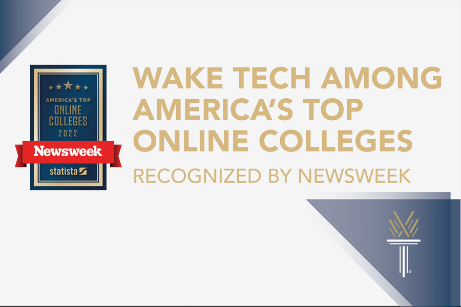 Wake Tech Named to Newsweek’s Top Online Colleges List 