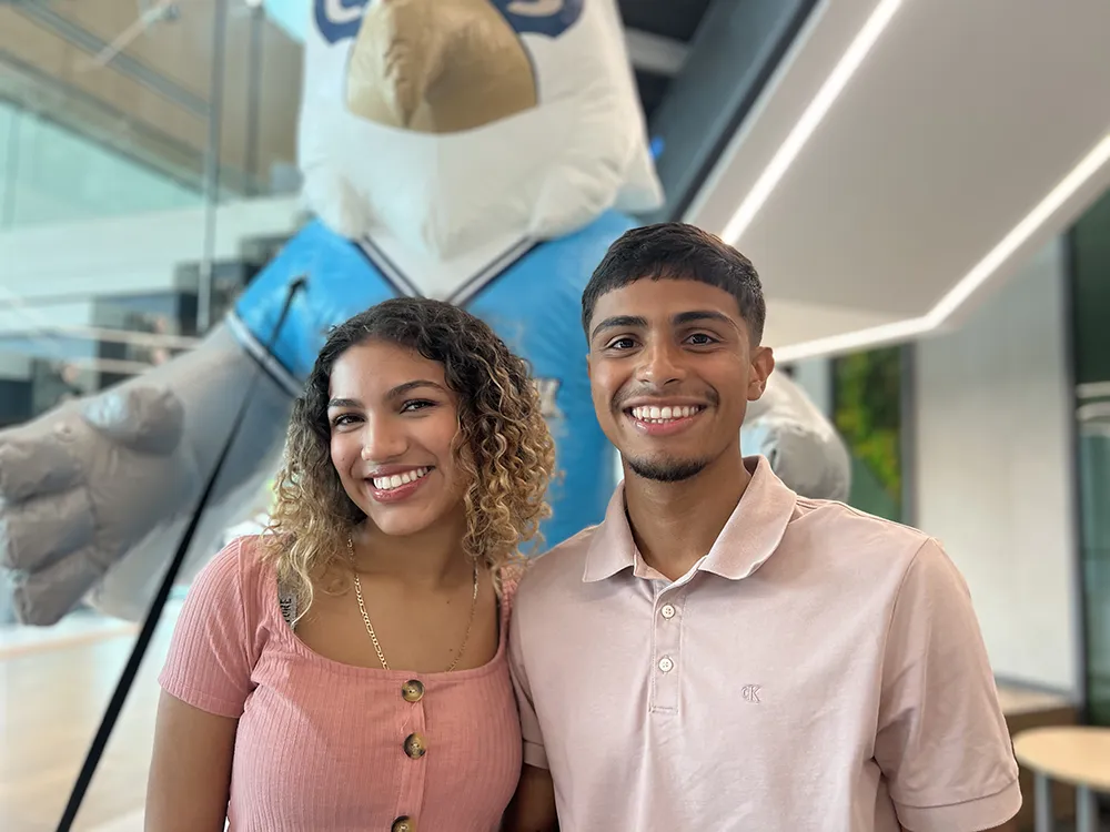 Prospective students attend an Open House at Wake Tech East.