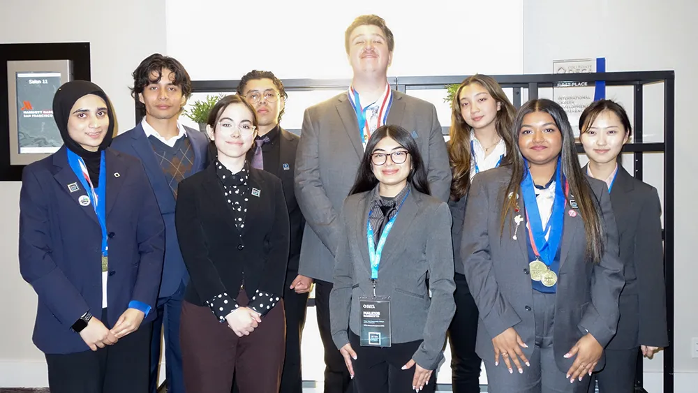 Members of Wake Tech's DECA chapter won awards at an international conference.