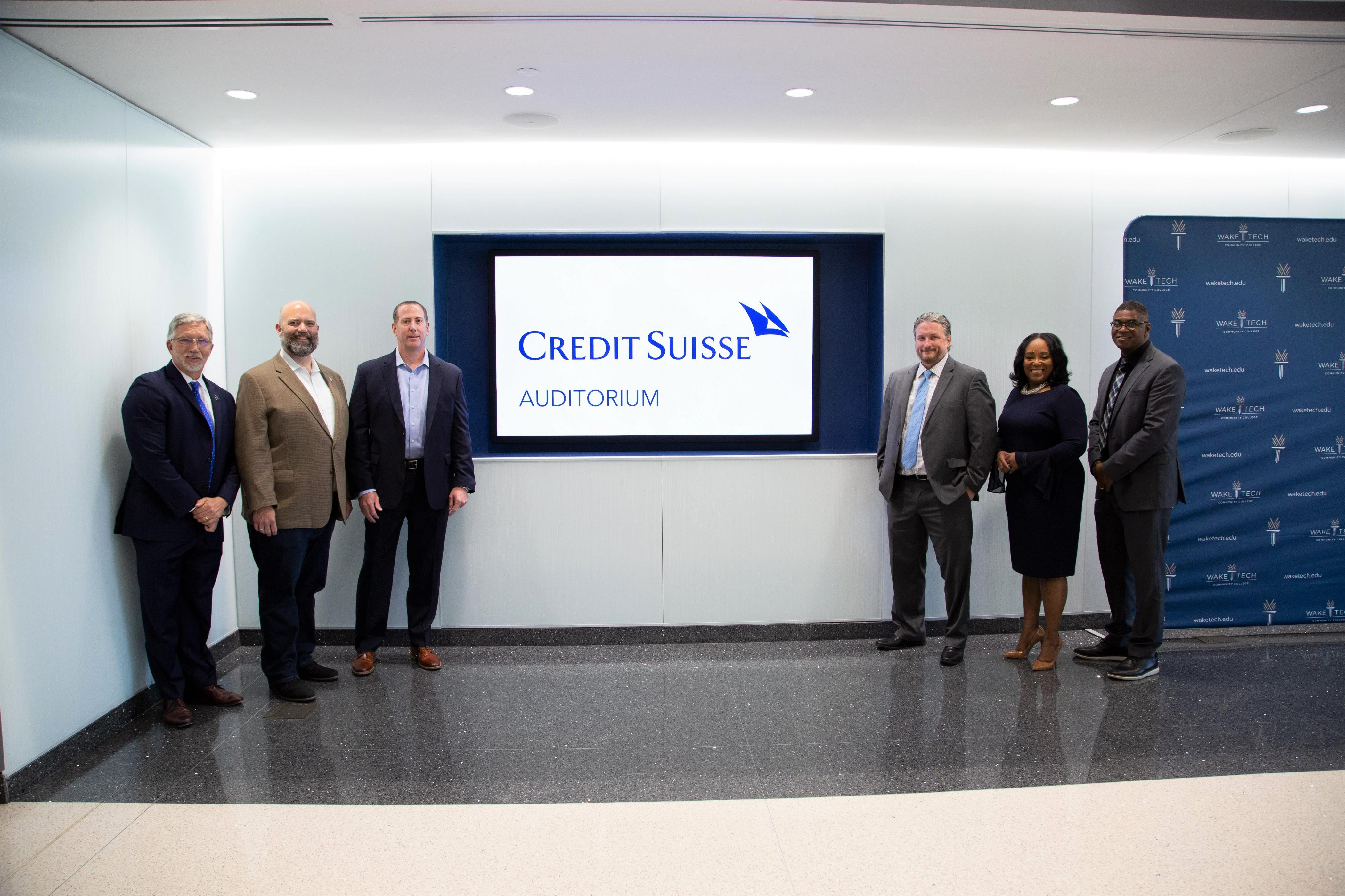 Credit Suisse Announces Support for Wake Tech IT and STEM Programs