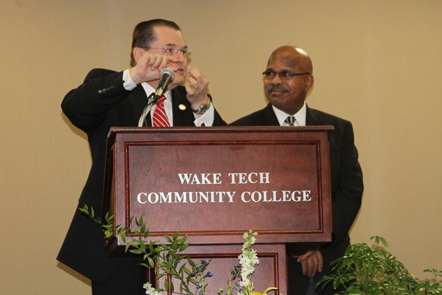 Wake Tech Honors Longest-Serving Employee