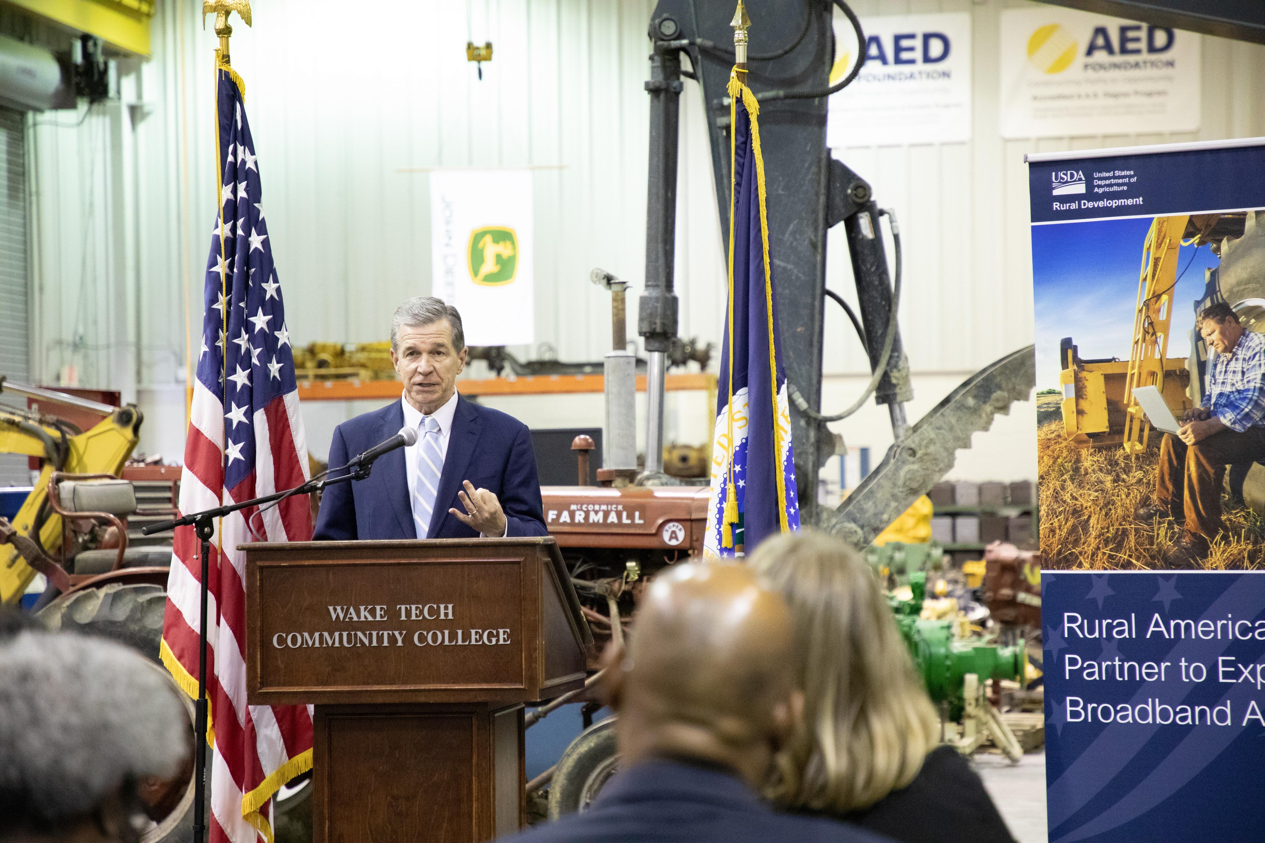 Governor Roy Cooper, North Carolina 