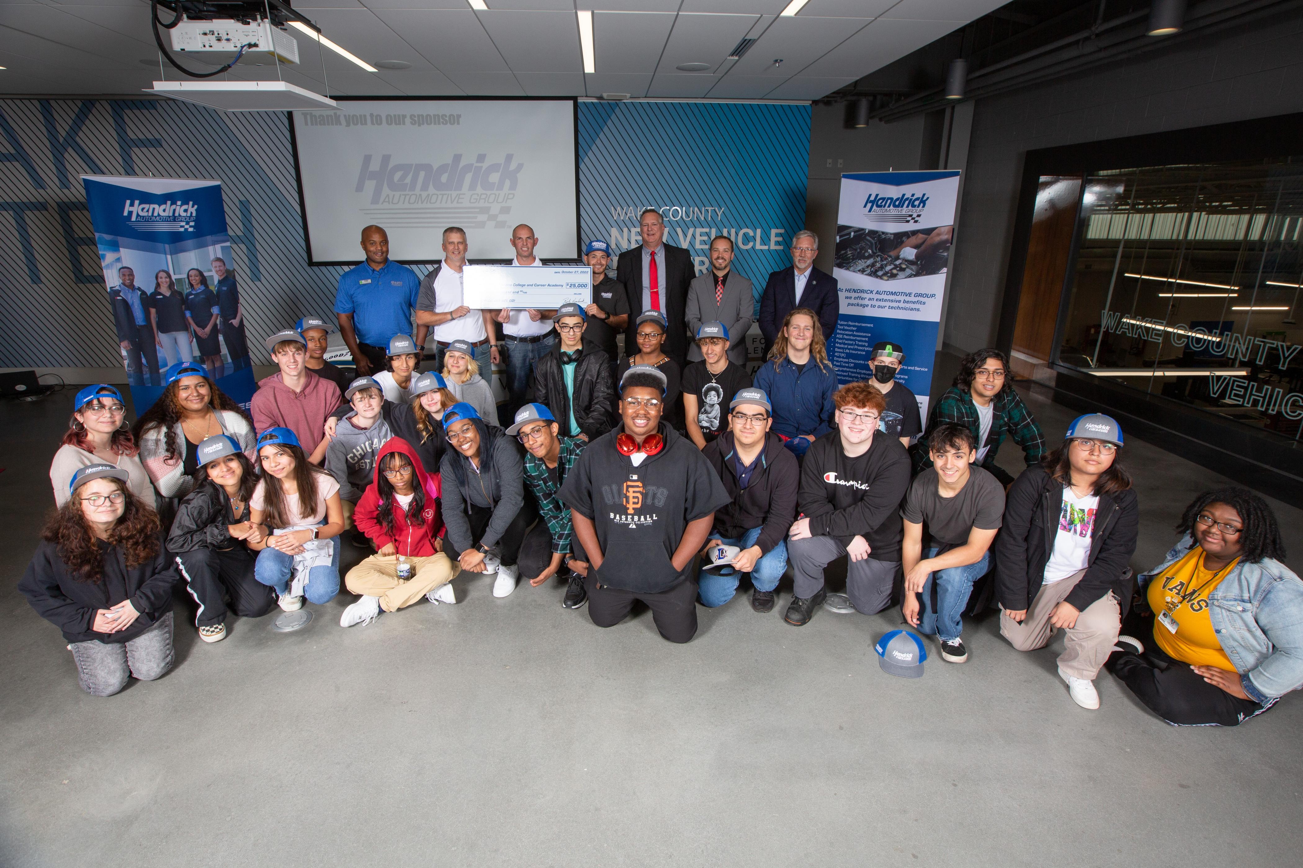 Hendrick Automotive Group Awards Grant to Vernon Malone College and Career Academy