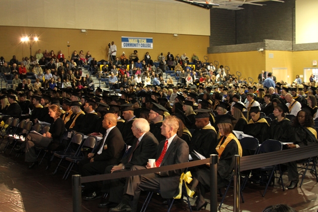 Wake Tech Hosts First December Commencement on Campus