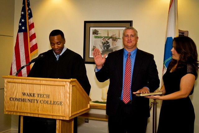 Wake Tech Swears in First Police Chief