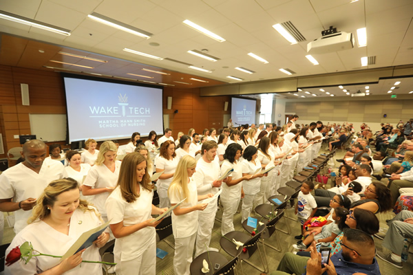 Nurse pinning ceremony 2019
