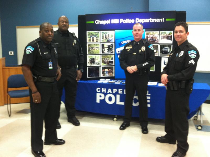 Wake Tech Law Enforcement Students Meet Potential Employers