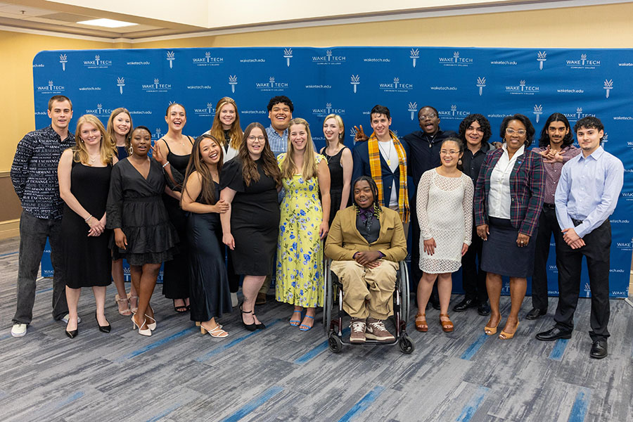 Wake Tech celebrates its outstanding student leaders.