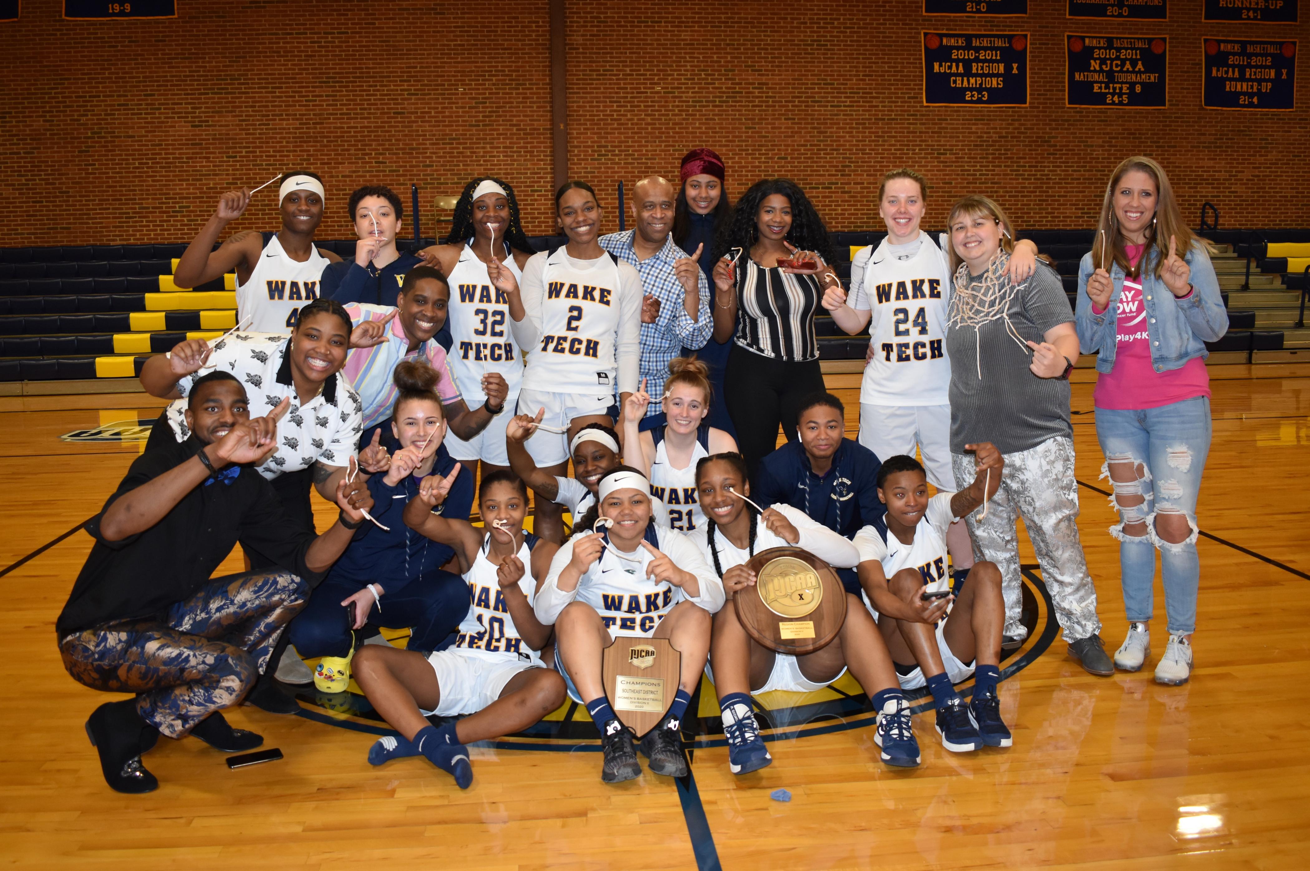 Women’s Basketball Team Wins First Regional Championship