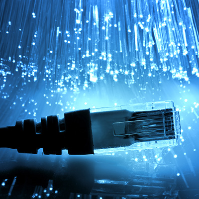 Fiber-optics graphic