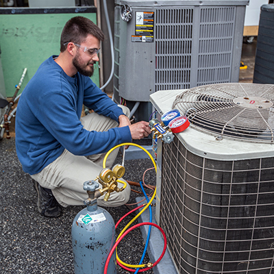 HVAC technician photo