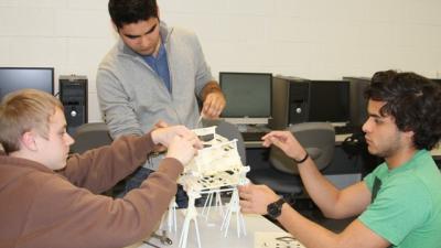 Splat! Wake Tech Pre-Engineering Students Face Off in Egg-Citing Contest