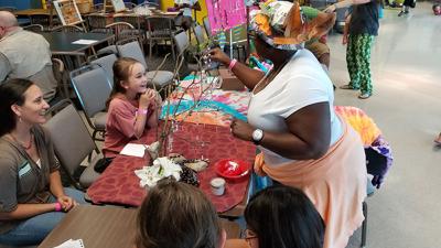 The Maker Faire brought creative people together to showcase and share their projects.