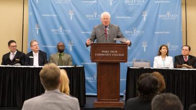 Dr. Stephen Scott, Wake Tech President