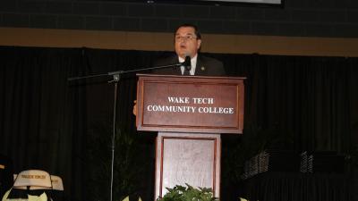 Dr. Stephen Scott, Wake Tech President