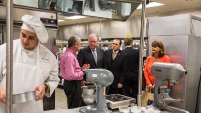 U.S Representative George Holding Visits Wake Tech