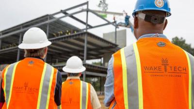 Wake Tech “Tops Out” On Building F