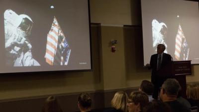 Apollo 17 Astronaut Discusses Moon Mission