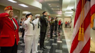 Wake Tech Commemorates 9/11, Main Campus
