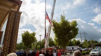 Wake Tech Commemorates 9/11, Main Campus