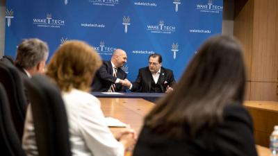 New Partnership between Wake Tech and William Peace University