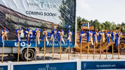 Wake Tech Breaks Ground on Innovative RTP Campus