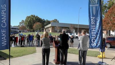 Wake Tech’s Main Campus will now be called the Southern Wake Campus