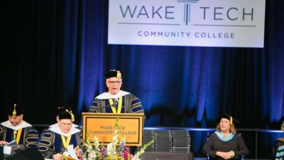 Wake Tech Hosts Commencement Exercises