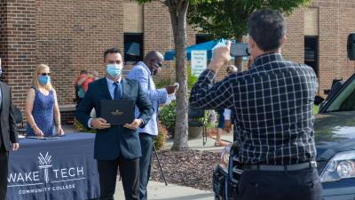 Future Law Enforcement Officers Graduate from Wake Tech