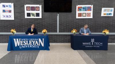 This partnership allows Wake Tech employees to receive exclusive tuition rates to attend NCWU.