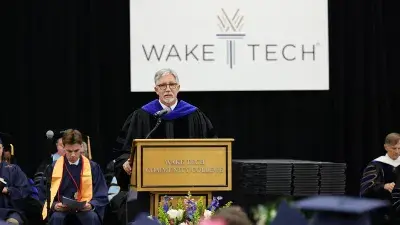 Wake Tech recognized more than 1,500 students in four Spring 2025 graduation ceremonies.