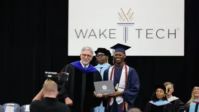 Wake Tech recognized more than 1,500 students in four Spring 2025 graduation ceremonies.