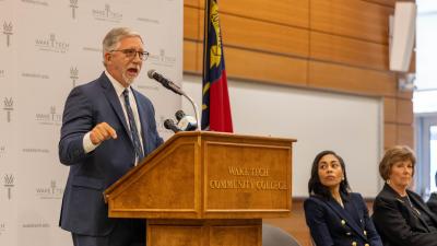 Dr. Scott Ralls, Wake Tech President
