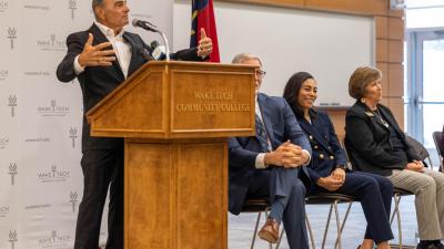 Dr. Scott Ralls, Wake Tech President