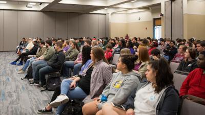 NC Poet Laureate Jaki Shelton Green Visits Southern Wake Campus