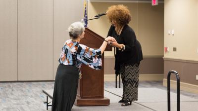 NC Poet Laureate Jaki Shelton Green Visits Southern Wake Campus